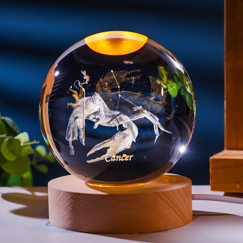 STAR SIGNS - 3D Glass Spheres