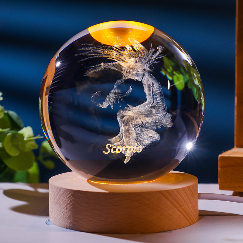 STAR SIGNS - 3D Glass Spheres