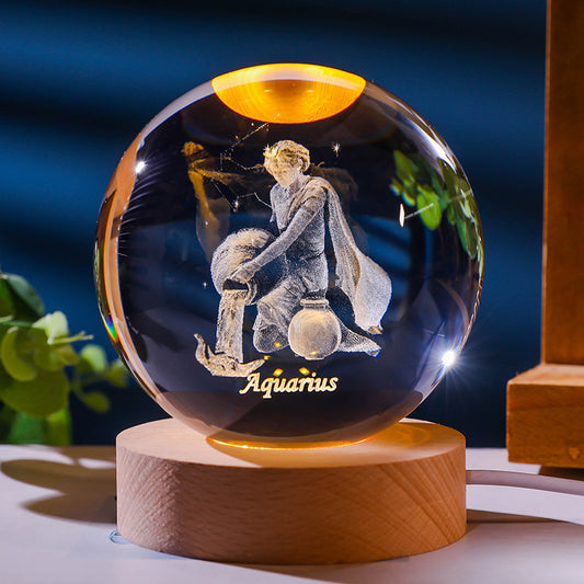 STAR SIGNS - 3D Glass Spheres