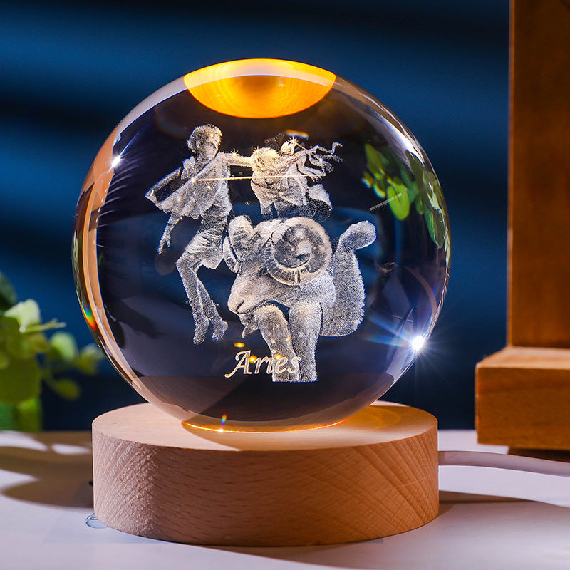 STAR SIGNS - 3D Glass Spheres
