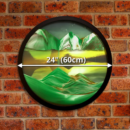 HUGE - 24" Wall-Mounted Sand Art