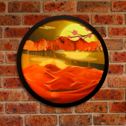 HUGE - 24" Wall-Mounted Sand Art