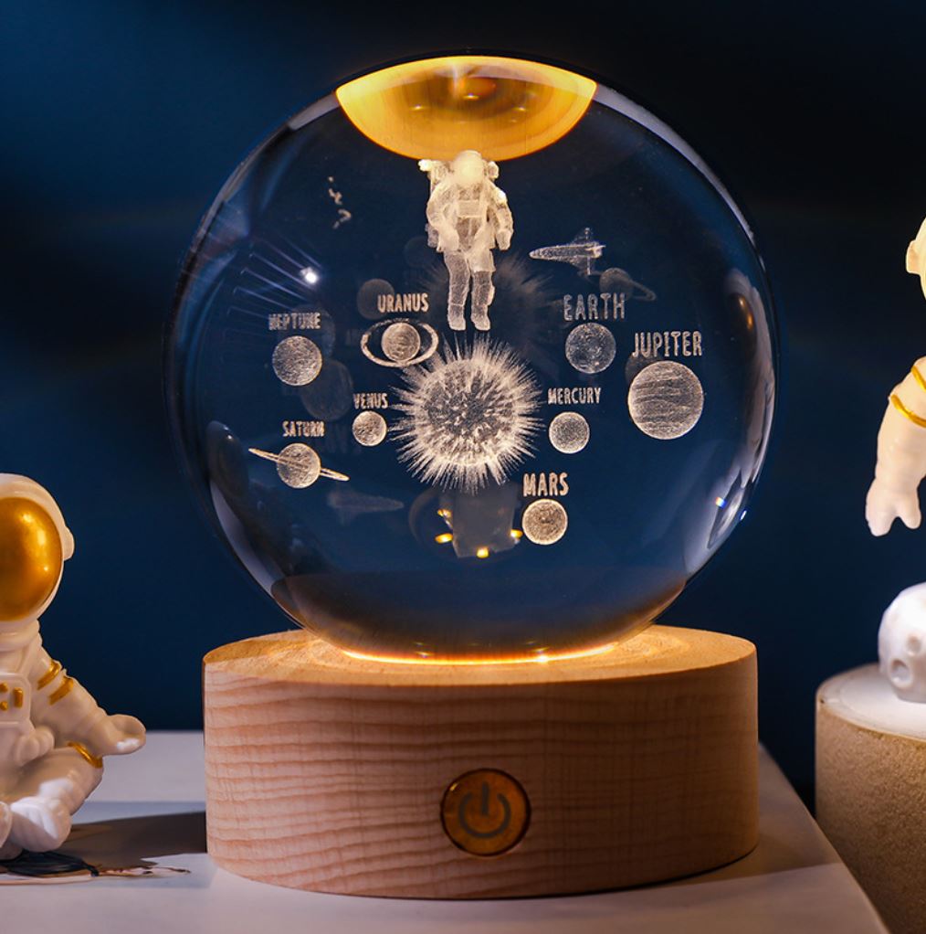 SPACE - 3D Glass Spheres