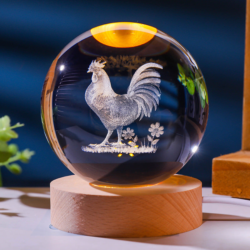 ANIMALS - 3D Glass Spheres