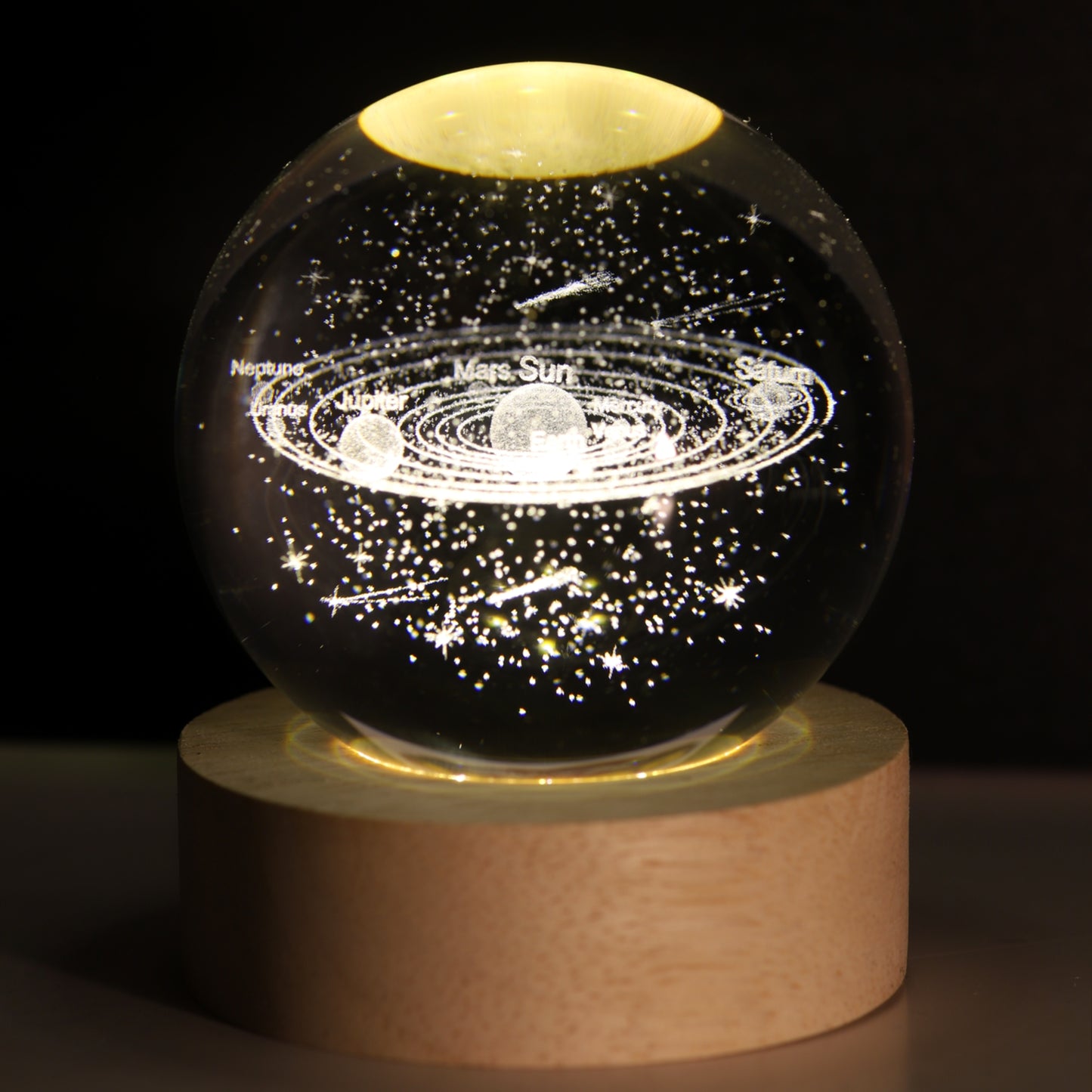 SPACE - 3D Glass Spheres