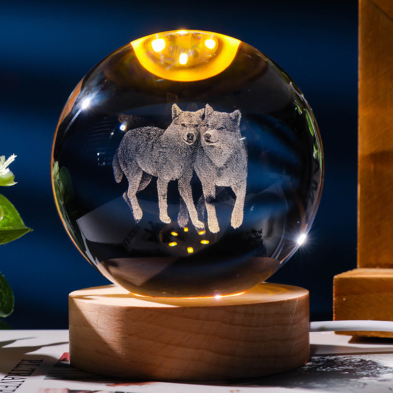 ANIMALS - 3D Glass Spheres